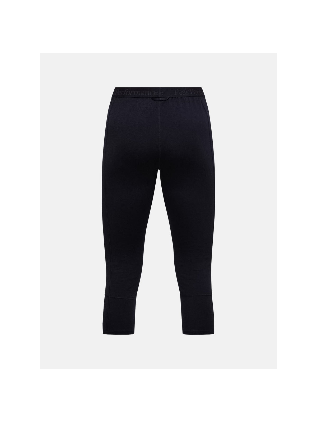 Spodnie Termiczne PEAK PERFORMANCE Magic 3/4 Short Johns Wool-blend Baselayer Women czarny
