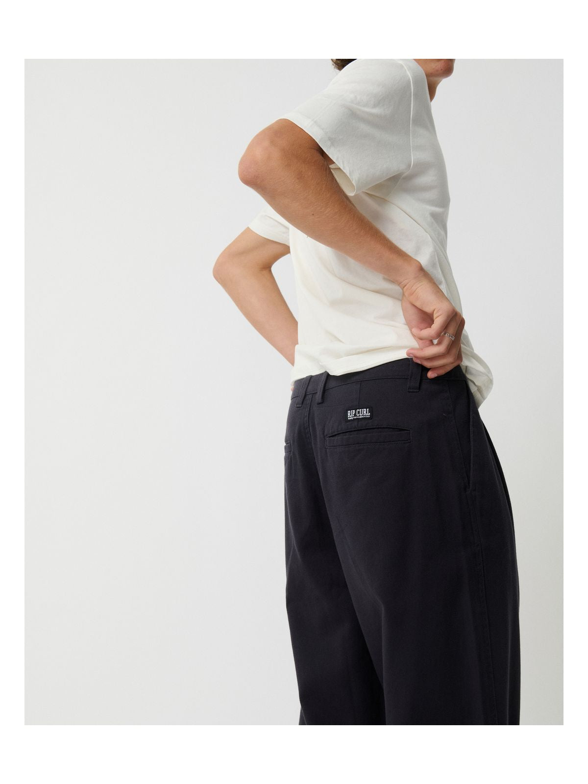 Spodnie męskie RIP CURL Disorder Twill Pants czarne