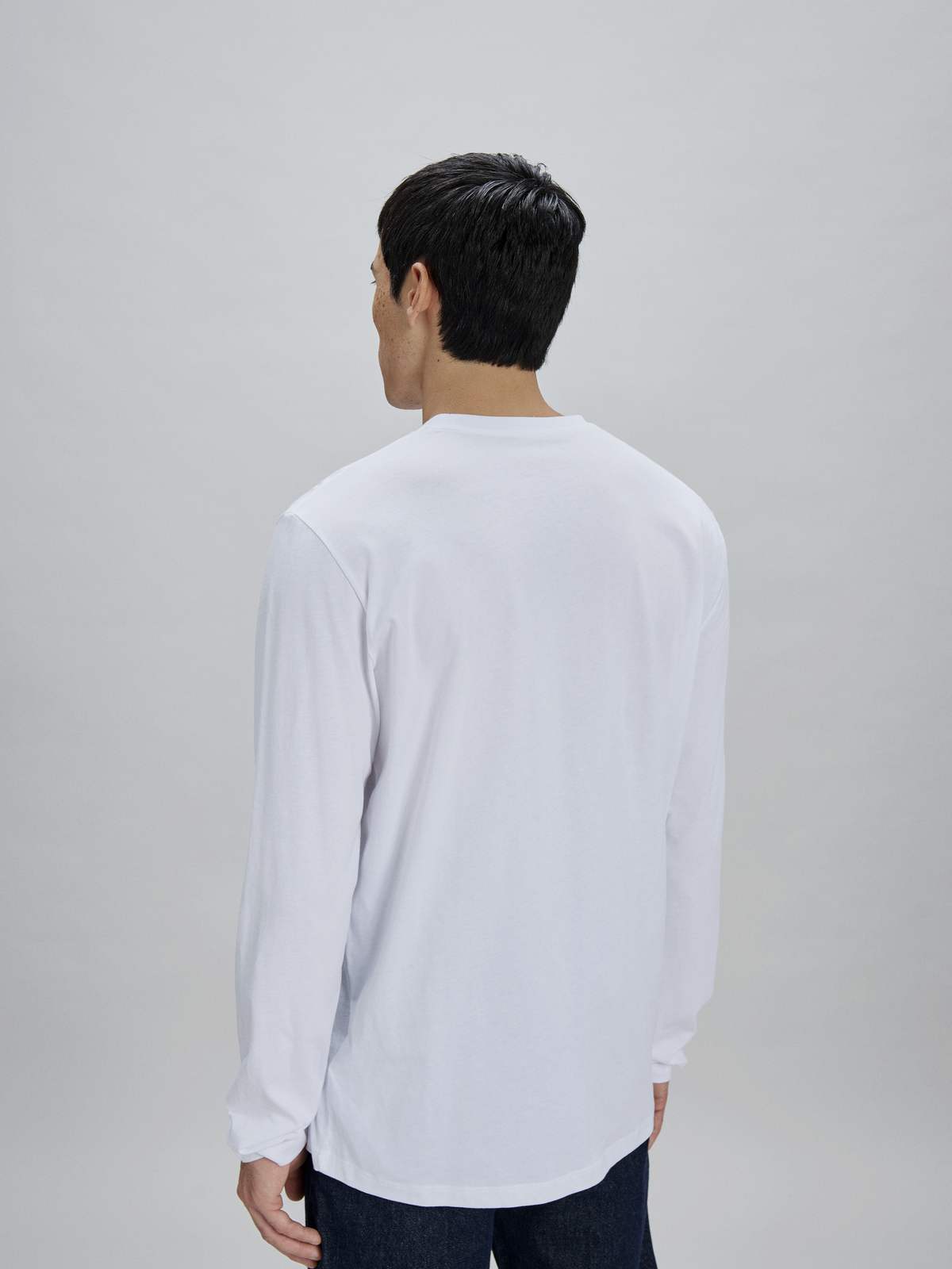 Koszulka longsleeve POC L/S Tee biała