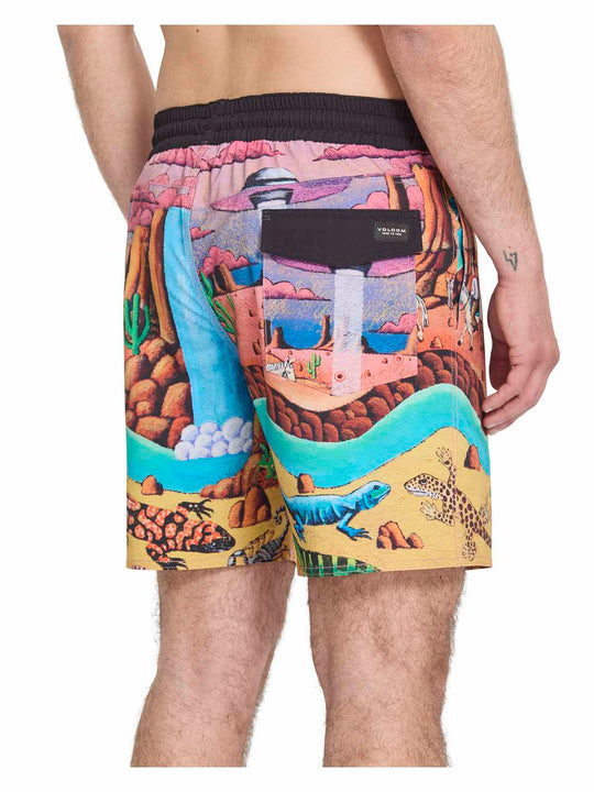 Szorty kąpielowe VOLCOM Fa Mickey Mason Trunk 17 multikolor
