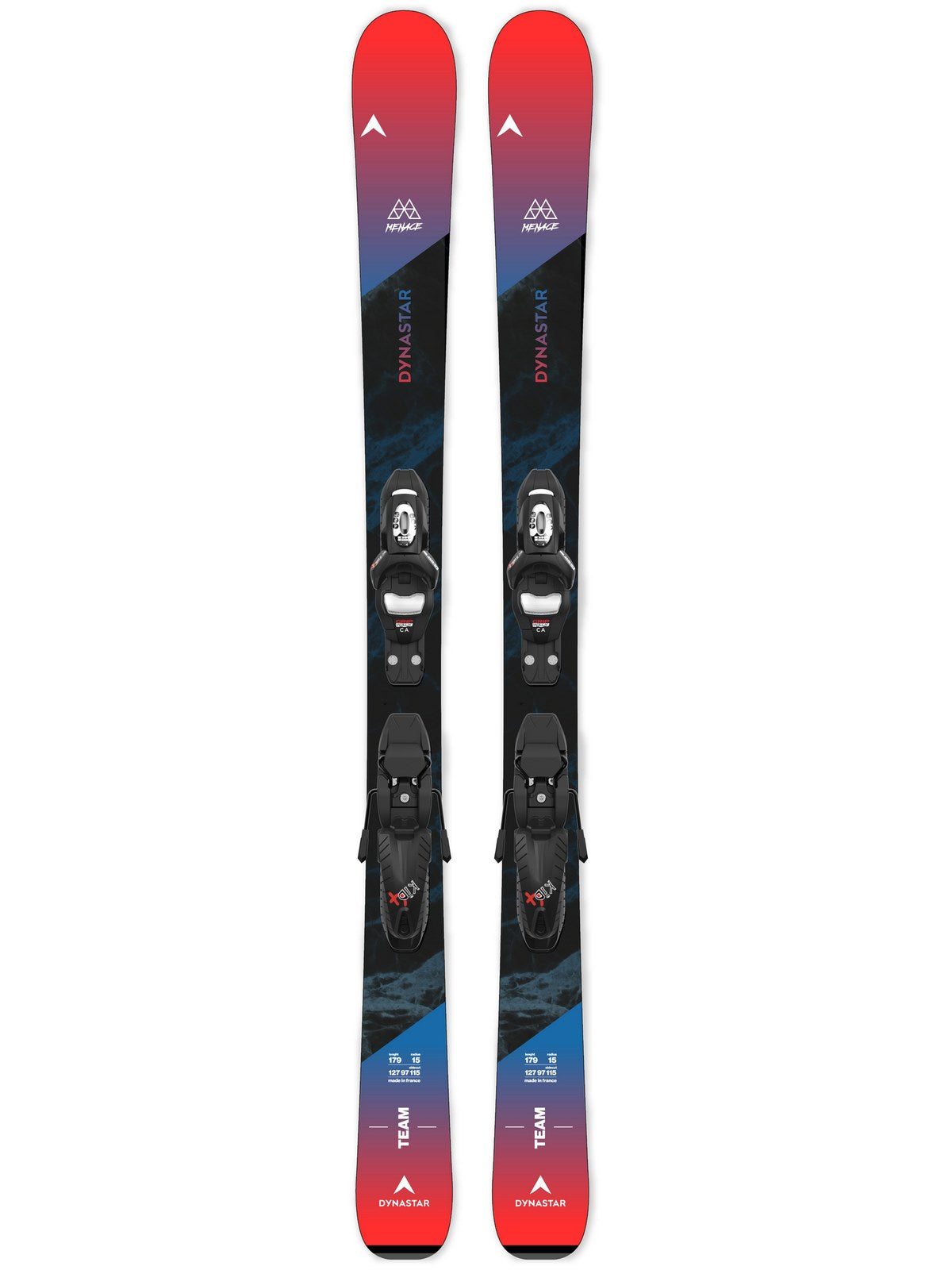 Narty dziecięce DYNASTAR M-Menace Team + wiązania LOOK Kid 4 Gw