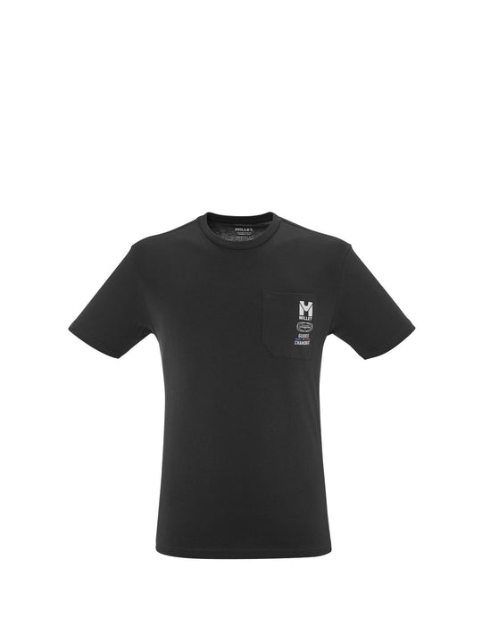 Koszulka męska MILLET Cdg Chamonix Poc Ts Ss M czarna
