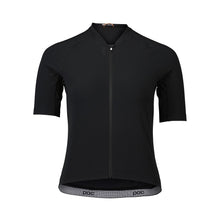 Koszulka rowerowa damska POC W’s Raceday Jersey czarna - Adventure Sports
