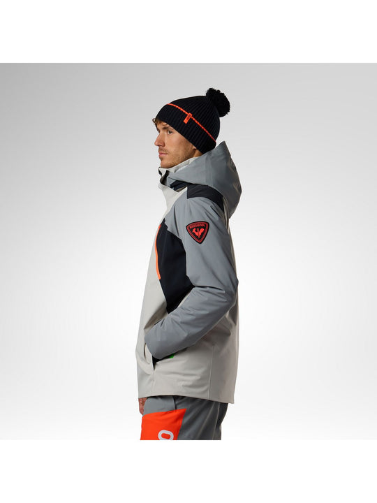 Kurtka narciarska męska ROSSIGNOL M Hero 4Ws Insulated Ski Jkt szara
