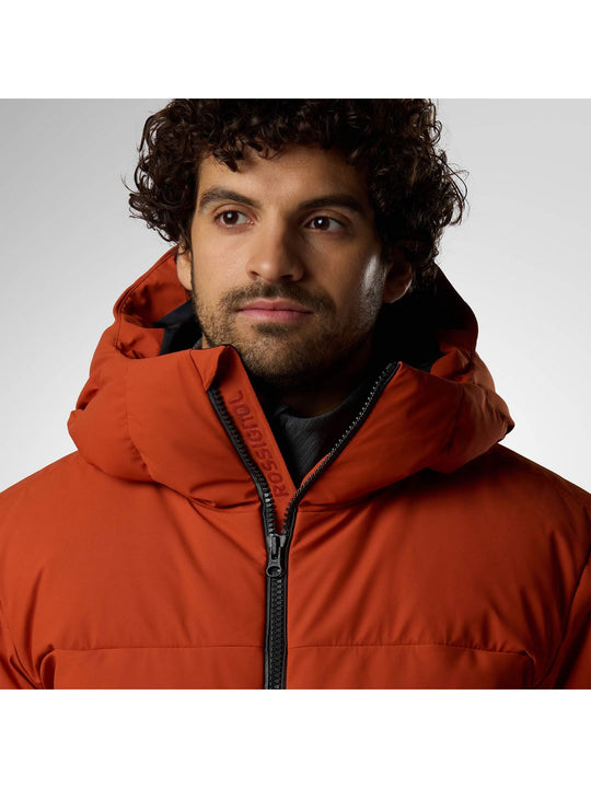 Kurtka narciarska męska ROSSIGNOL M Snowblaze Down Bomber Jacket brązowa

