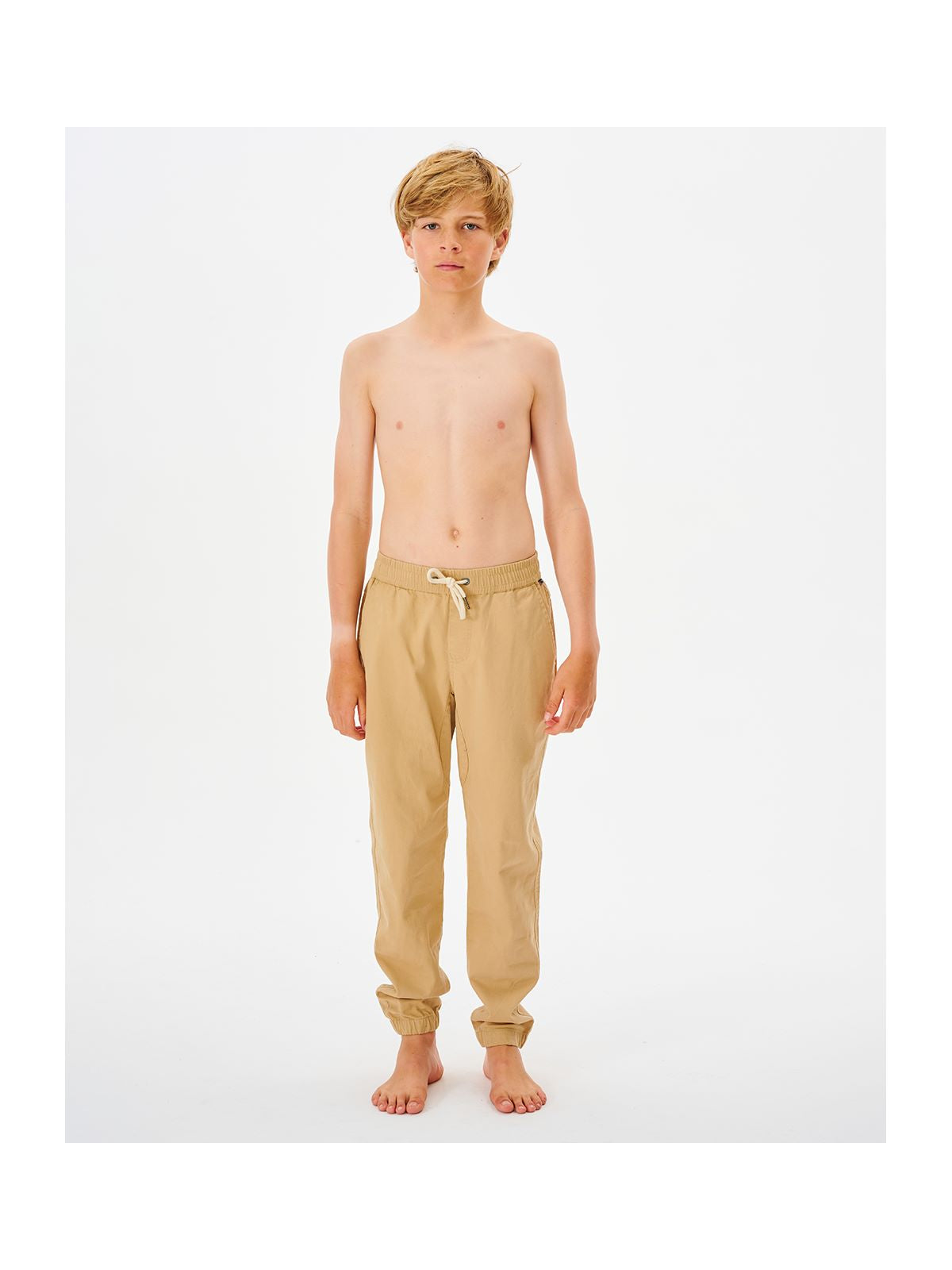 Spodnie chłopięce RIP CURL Epic Jogger Boy beżowe
