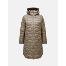 Płaszcz damski PEAK PERFORMANCE Helium Down Coat beżowy
