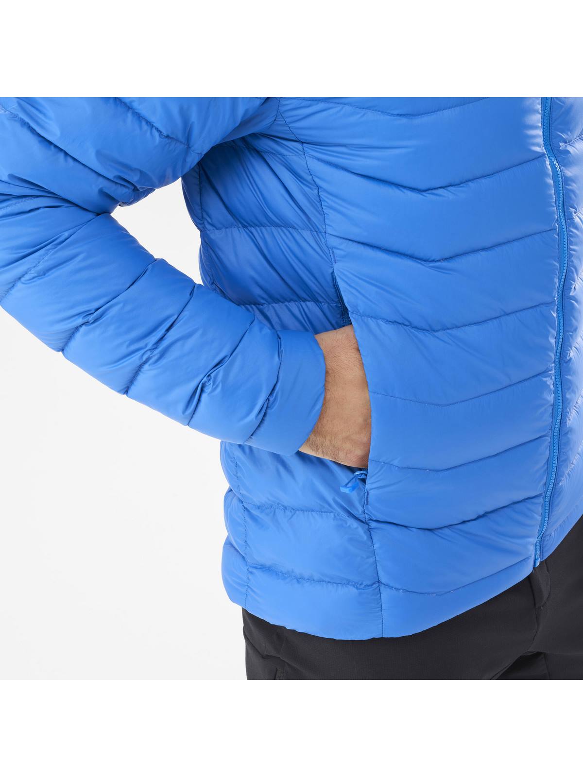 Kurtka MILLET M Kamet Down Hoodie Niebieski