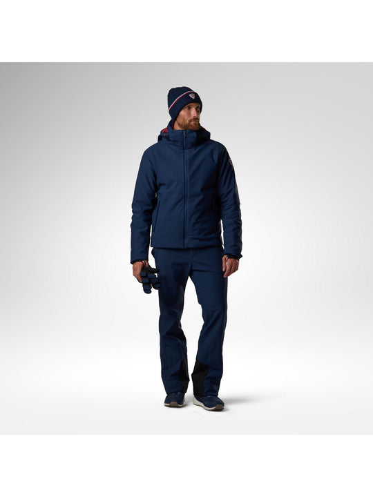 Kurtka narciarska męska ROSSIGNOL M Resort Softshell Jacket niebieska
