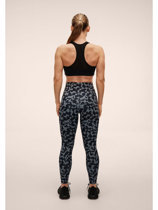Legginsy damskie CASALL Essential Printed Tights niebieskie
