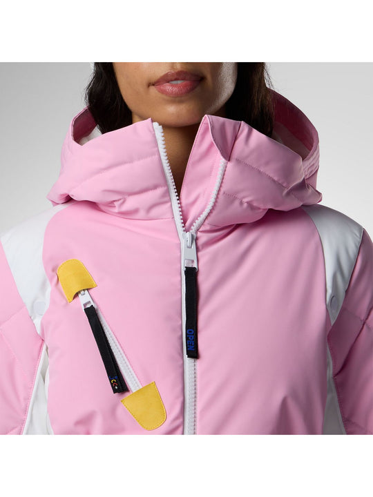 Kurtka narciarska damska ROSSIGNOL W Jcc Valdiz Down Ski Jacket różowa
