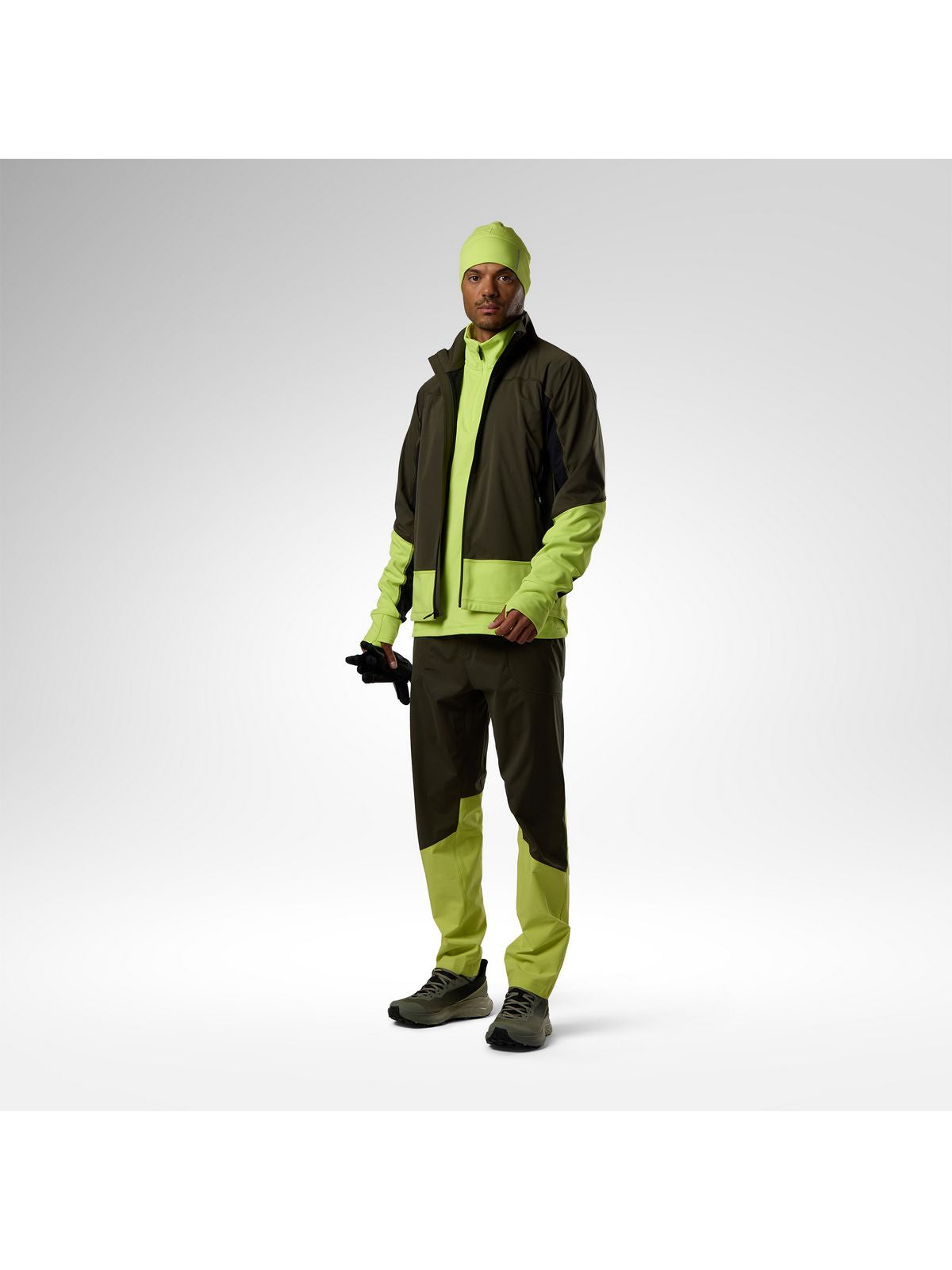 Spodnie męskie ROSSIGNOL M Venon Softshell Pant zielone