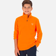Bluza narciarska chłopięca ROSSIGNOL Boy 1/2 Zip Fleece pomarańczowy - Adventure Sports
