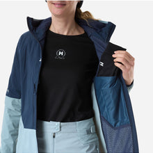Kurtka damska MILLET W M White Alpha Hoodie W niebieska
