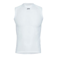 Koszulka rowerowa POC Essential Layer Vest - biały
