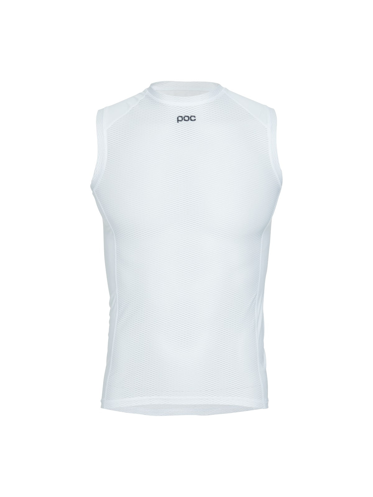 Koszulka rowerowa POC Essential Layer Vest - biały