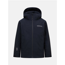 Dziecięca Kurtka narciarska Peak Performance Jr Rider Tech Insulated J czarny - Adventure Sports
