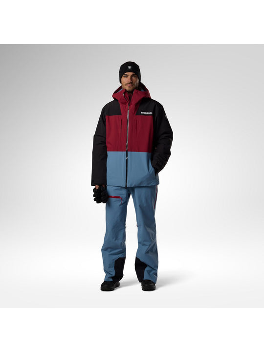 Kurtka narciarska męska ROSSIGNOL Outerlimits Insulated Jkt bordowa
