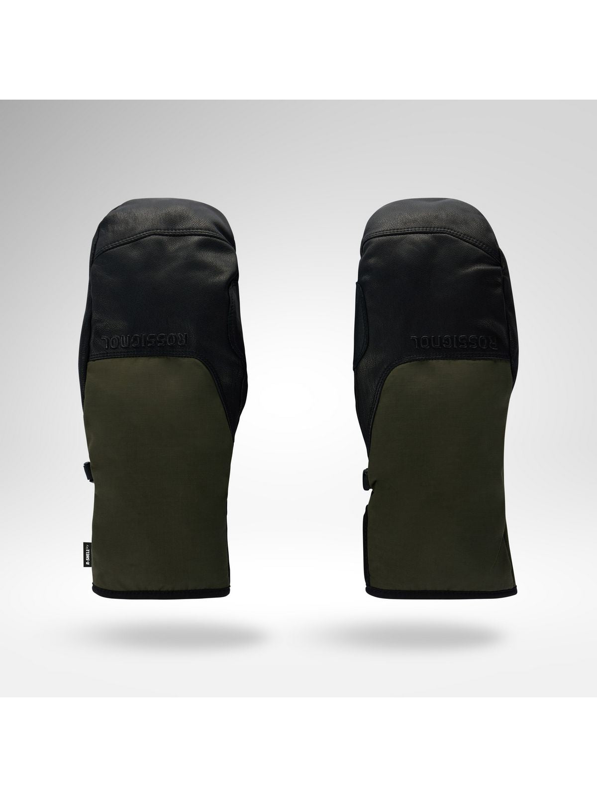 Rękawice narciarskie ROSSIGNOL Type Mittens R-Shell Dry zielone