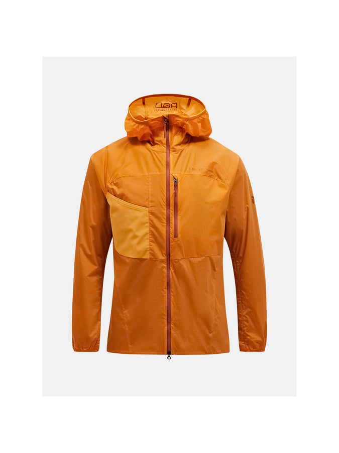 Kurtka Peak Performance M Vislight Alpha Jacket pomarańczowy