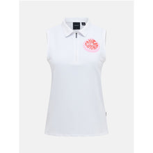 Koszulka PEAK PERFORMANCE W Comfort Zip SL Polo biały - Adventure Sports
