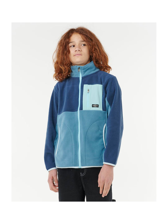 Bluza RIP CURL RAW ENERGY BLOCK FLEECE - BOY niebieska
