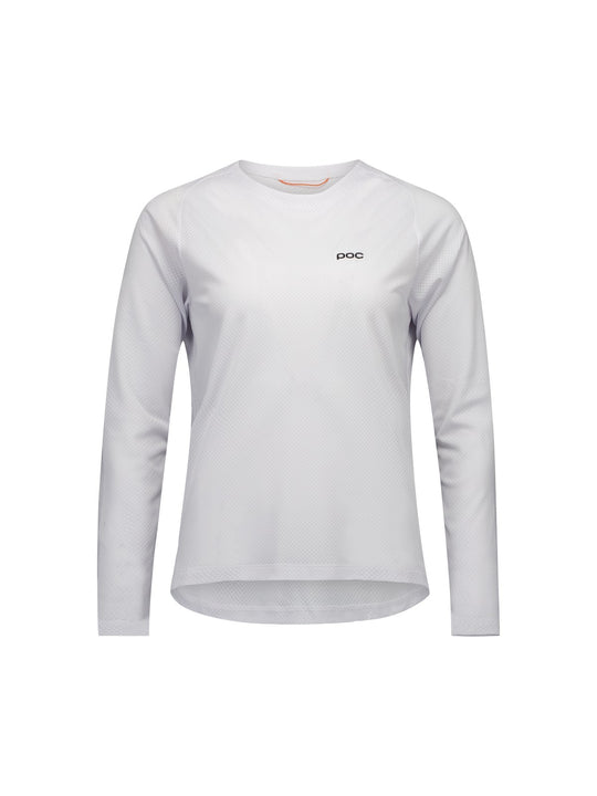 Koszulka rowerowa damska POC W's Motion Air L/S Jersey biała

