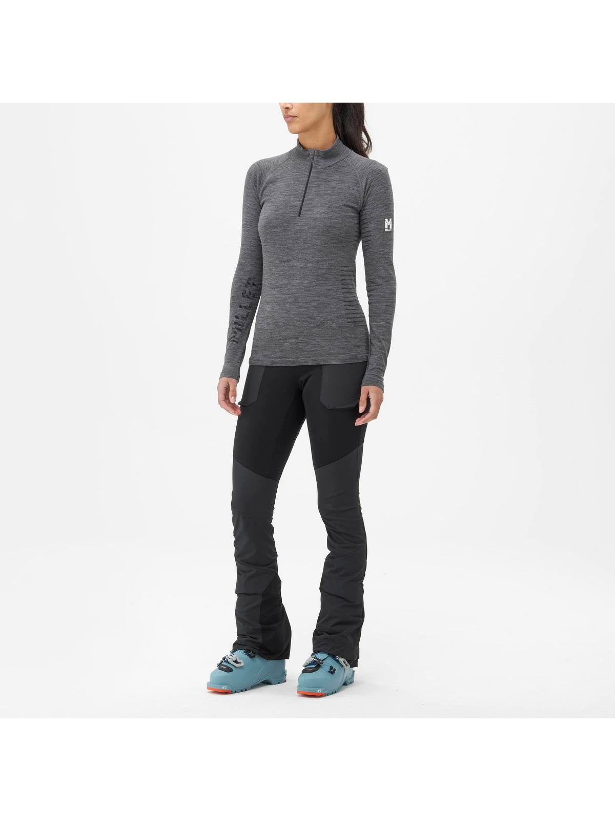 Spodnie narciarskie damskie MILLET W Rutor Tight Czarny