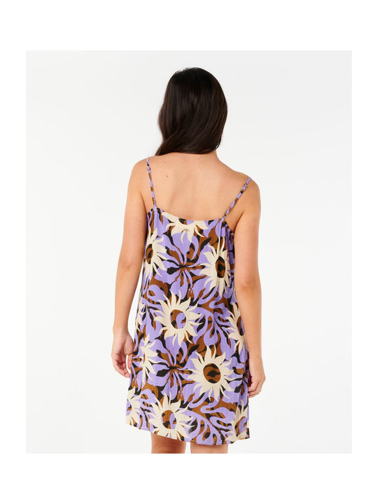 Sukienka RIP CURL Sun Drenched Mini Dress turkusowy - Adventure Sports
