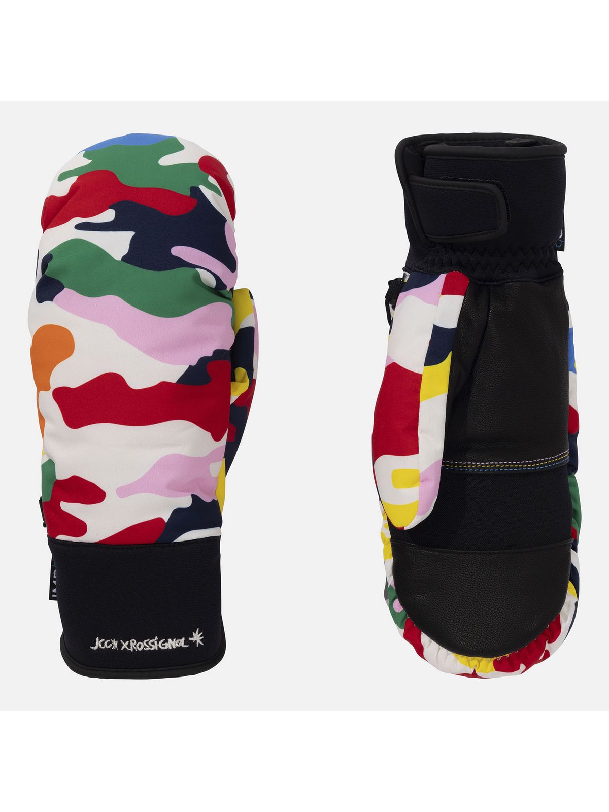 Rękawice narciarskie damskie ROSSIGNOL W JCC MITTEN multikolor