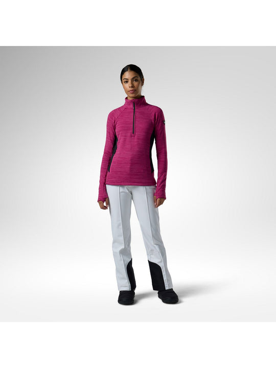 Bluza damska ROSSIGNOL W Premium Half Zip Fleece różowa
