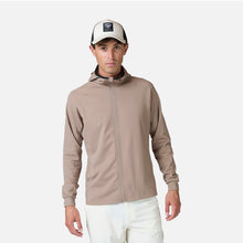 Bluza męska Rossignol Mid Layer Thin Fz beżowa - Adventure Sports
