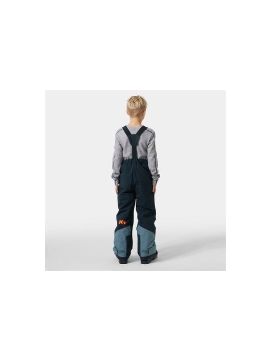 Spodnie narciarskie dziecięce HELLY HANSEN Jr Summit 2.0 Bib Pant kolor granatowy
