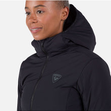 Kurtka narciarska damska ROSSIGNOL W Opside Hoodie In Heavy Insul czarny
