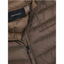 Kurtka damska PEAK PERFORMANCE Frost Down Hood Jacket brązowa

