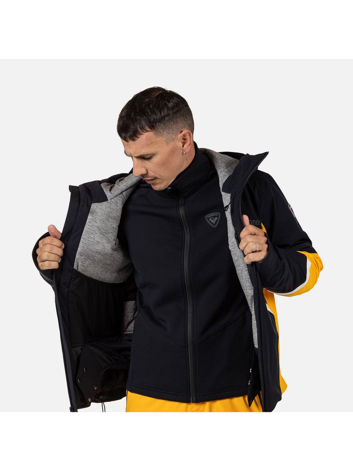 Kurtka męska ROSSIGNOL Ciastel Jkt czarna