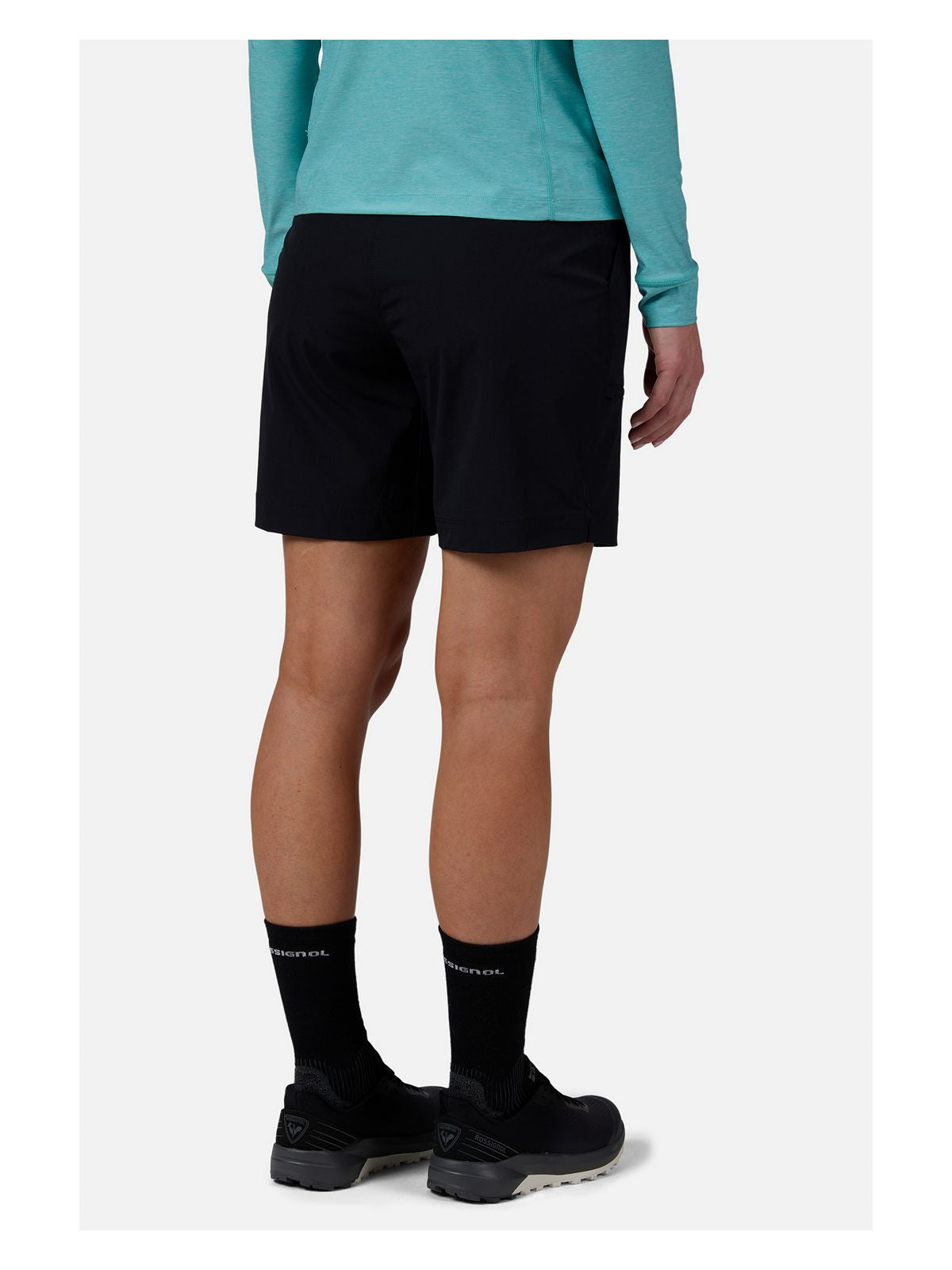 Szorty damskie ROSSIGNOL W Lycian Short 8’’ czarny - Adventure Sports