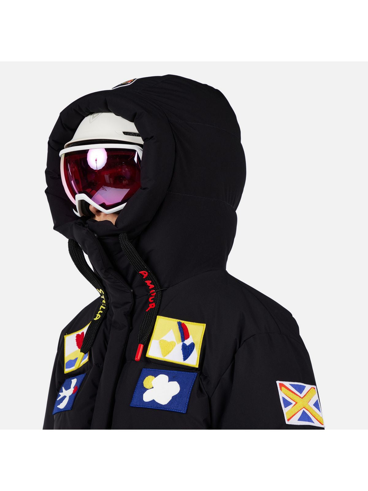 Kurtka narciarska damska ROSSIGNOL W JCC ALLSNOW DOWN JKT czarna