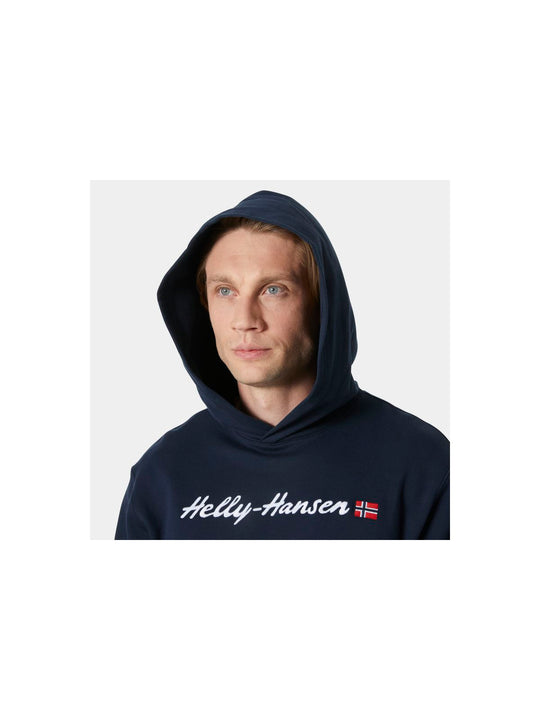 Bluza męska HELLY HANSEN CORE GRAPHIC SWEAT H granatowa - Adventure Sports
