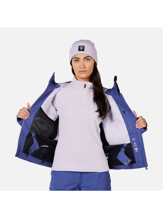 Kurtka narciarska damska ROSSIGNOL W Strawpile Jkt niebieska
