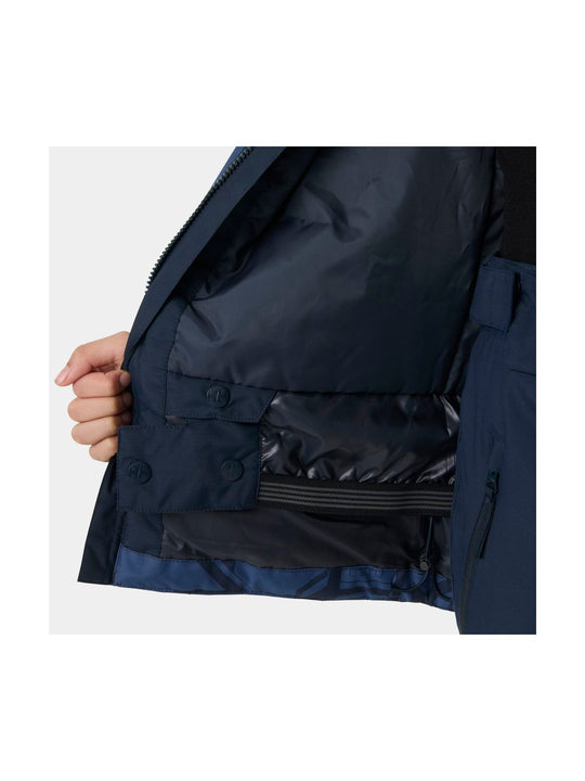 Kurtka narciarska dziecięca HELLY HANSEN JR SUMMIT 2.0 JACKET granatowa

