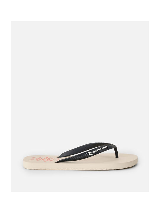 Japonki męskie RIP CURL Icons Of Surf Bloom Open Toe beżowe
