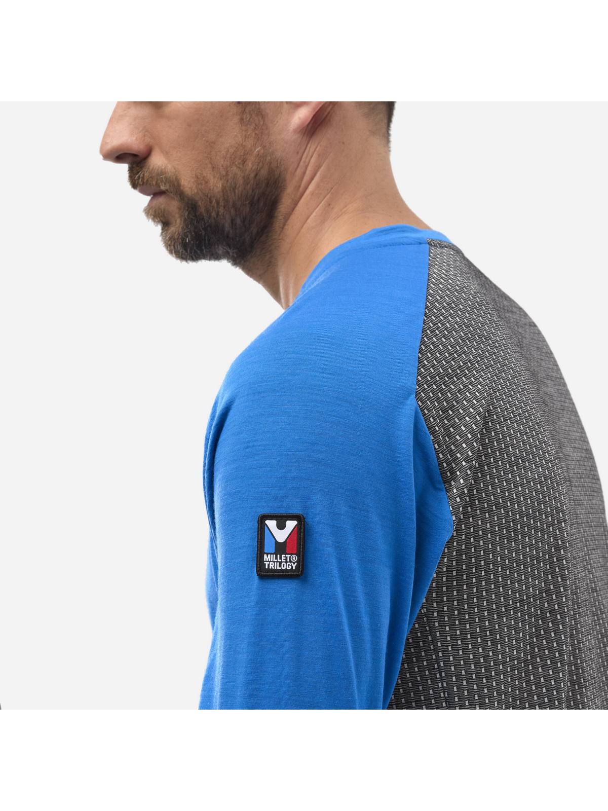 Koszulka MILLET TRILOGY JORASSES TS LS M niebieski