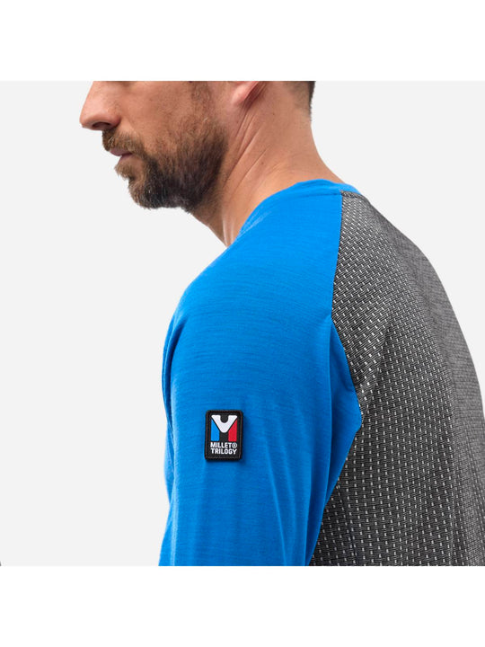 Koszulka MILLET TRILOGY JORASSES TS LS M niebieski
