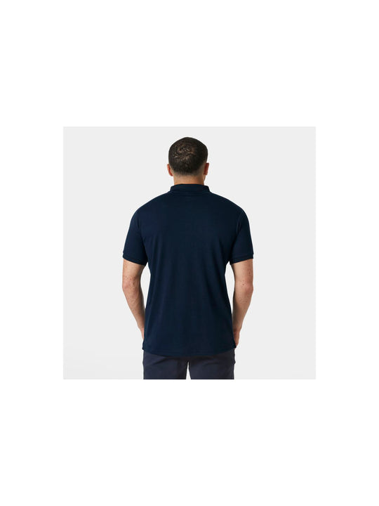 Koszulka polo męska HELLY HANSEN HP 1/2 ZIP POLO granatowa - Adventure Sports
