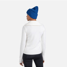 Sweter damski ROSSIGNOL W Jcc 1/2 Zip biały
