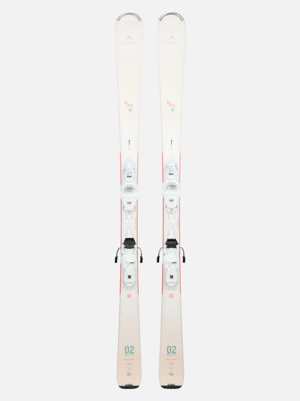 Narty damskie DYNASTAR Elite 2 + wiązania LOOK Xpress W 10 Gw B83 Granit Whit