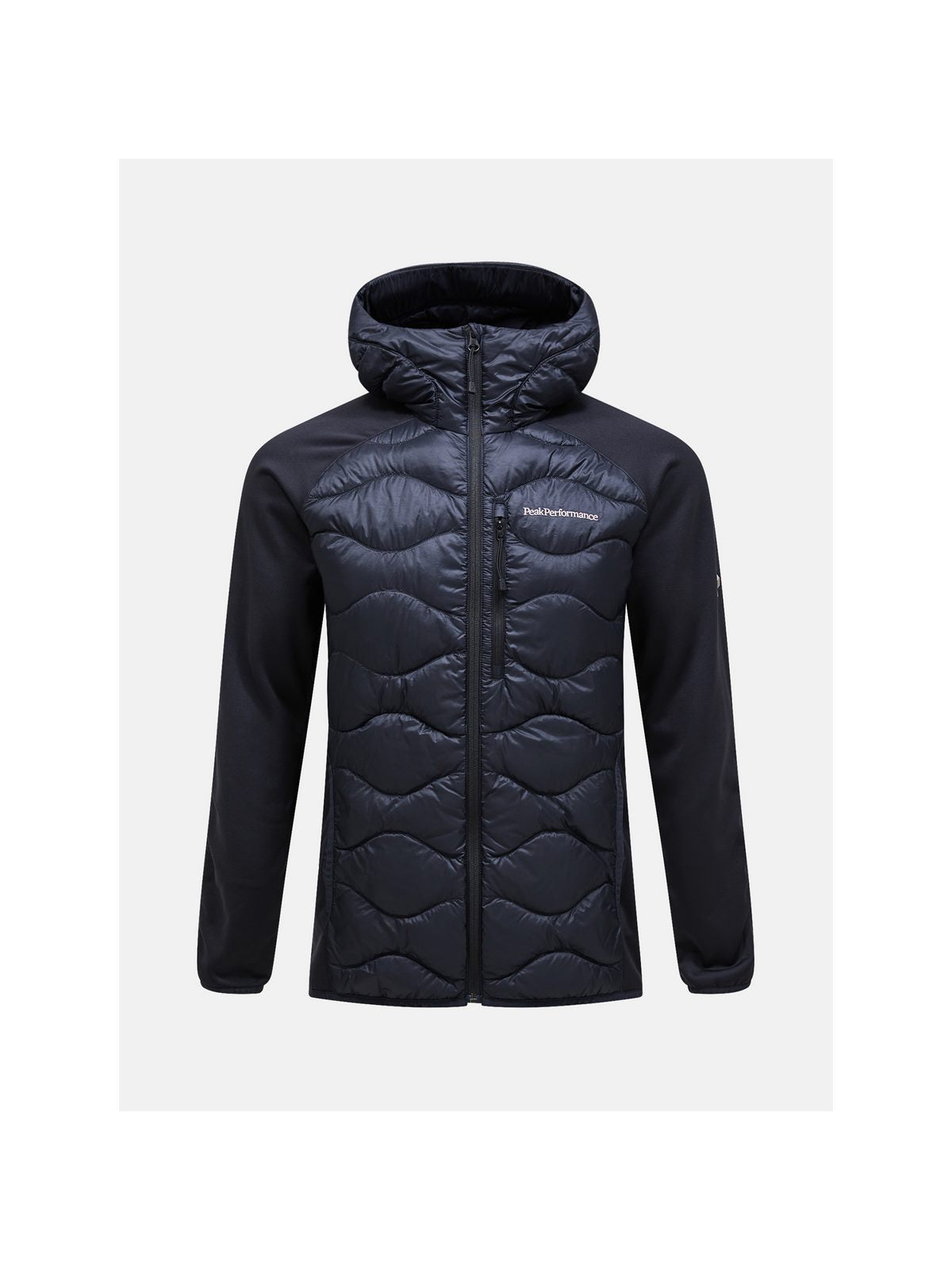 Kurtka puchowa męska Peak Performance M Helium Down Hybrid Hood czarny