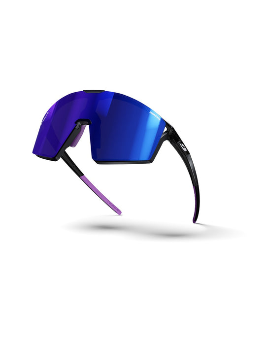 Okulary fotochromowe JULBO Edge Remy Metailler - Reactiv 1-3 HC + cat.0 - Black/Purple
