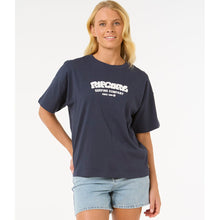 Koszulka RIP CURL Surf Puff Relaxed Tee granatowy
